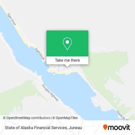 State of Alaska Financial Services map