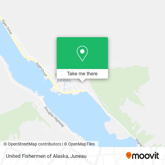 United Fishermen of Alaska map