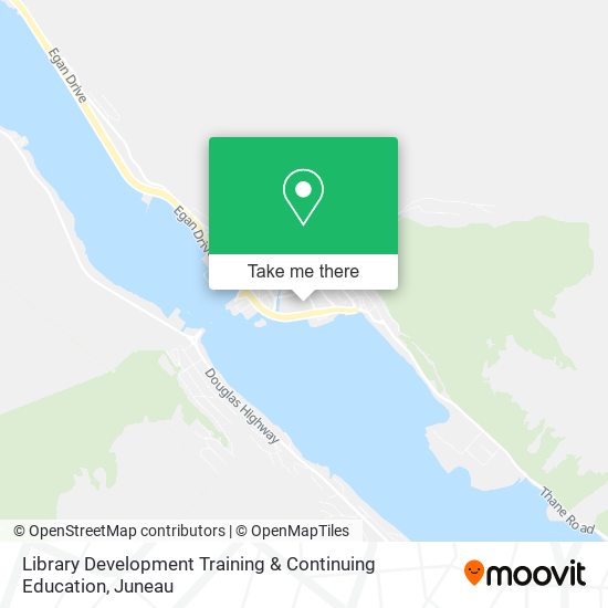 Library Development Training & Continuing Education map