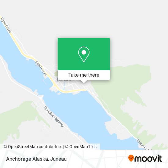 Anchorage Alaska map