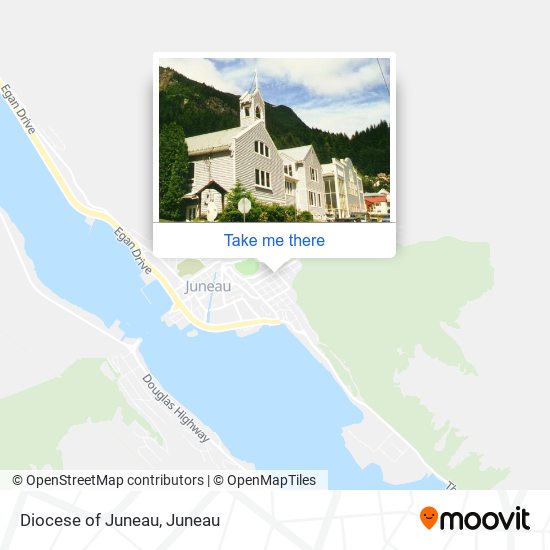 Diocese of Juneau map