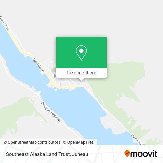 Southeast Alaska Land Trust map