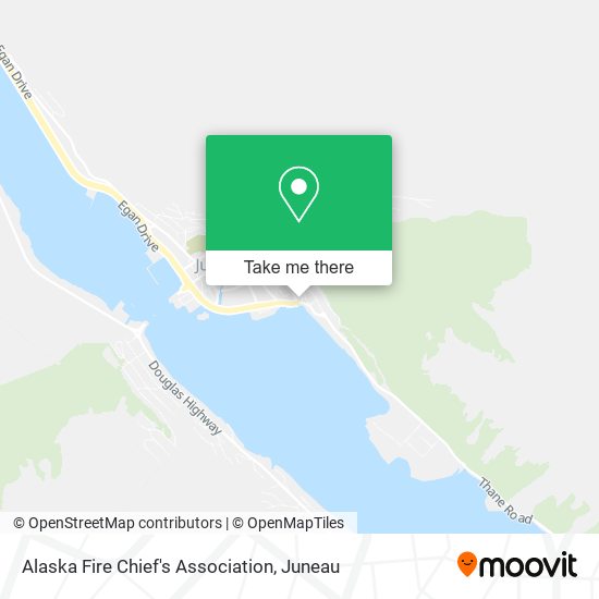 Alaska Fire Chief's Association map