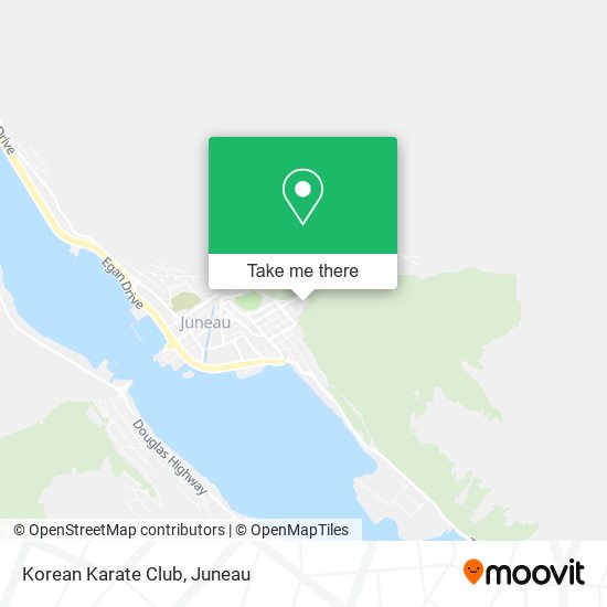 Korean Karate Club map