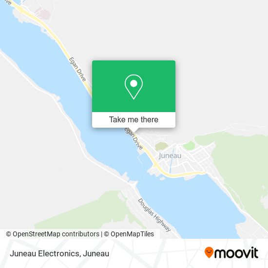 Juneau Electronics map