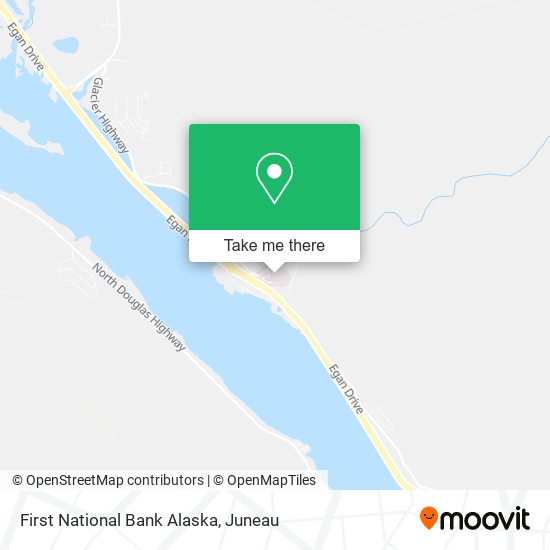 First National Bank Alaska map
