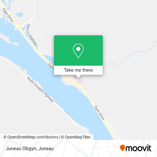 Juneau Obgyn map