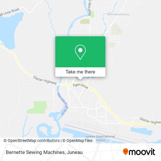 Bernette Sewing Machines map