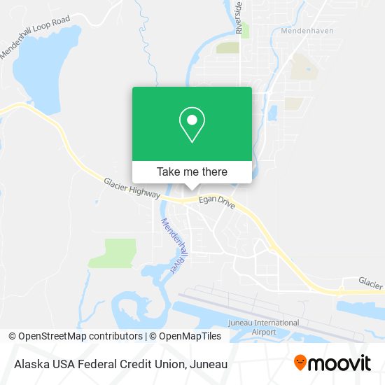 Alaska USA Federal Credit Union map