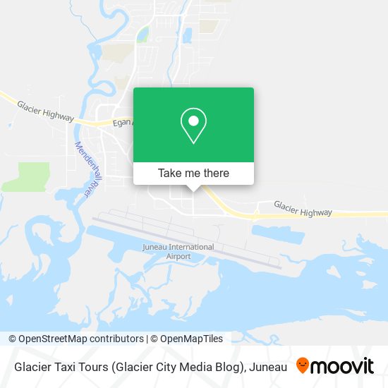 Glacier Taxi Tours (Glacier City Media Blog) map
