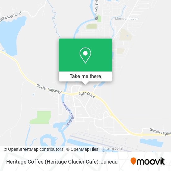 Heritage Coffee (Heritage Glacier Cafe) map