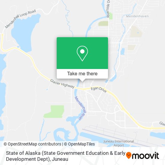 State of Alaska (State Government Education & Early Development Dept) map