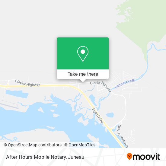 After Hours Mobile Notary map