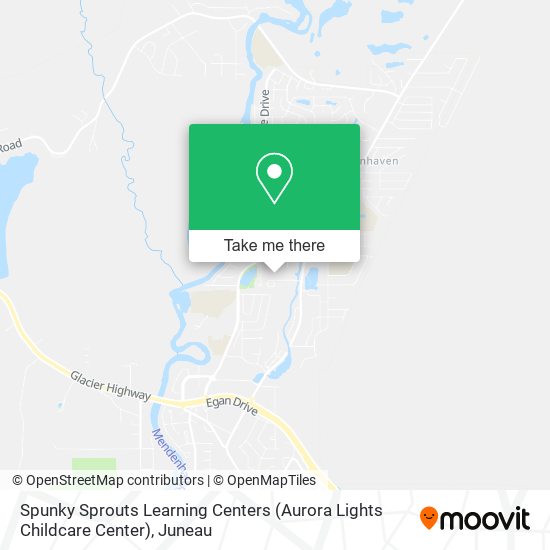 Spunky Sprouts Learning Centers (Aurora Lights Childcare Center) map