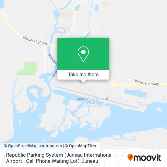 Republic Parking System (Juneau International Airport - Cell Phone Waiting Lot) map