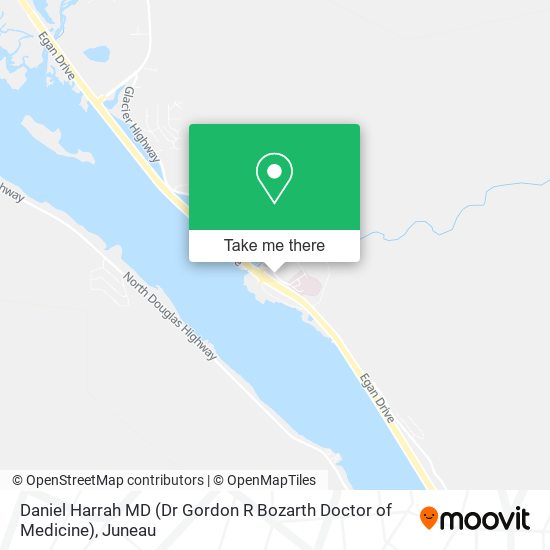 Daniel Harrah MD (Dr Gordon R Bozarth Doctor of Medicine) map