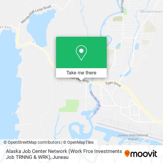 Alaska Job Center Network (Work Frce Investments Job TRNNG & WRK) map
