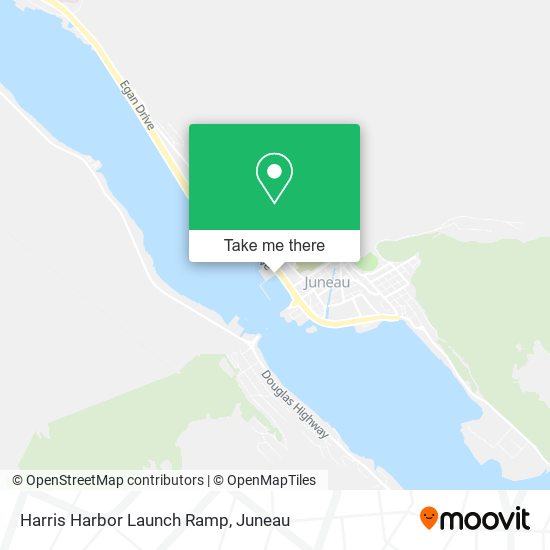 Harris Harbor Launch Ramp map