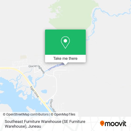 Southeast Furniture Warehouse (SE Furniture Warehouse) map