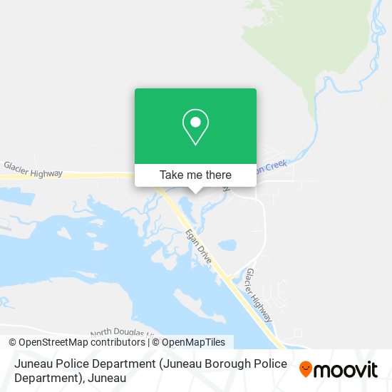 Juneau Police Department map