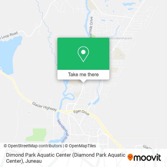 Dimond Park Aquatic Center map