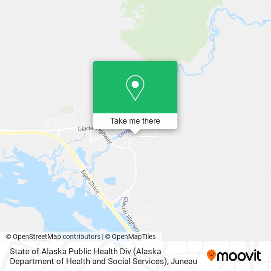 State of Alaska Public Health Div (Alaska Department of Health and Social Services) map
