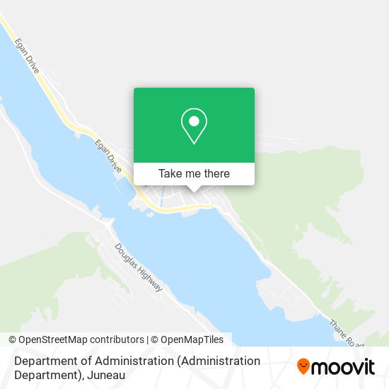 Department of Administration (Administration Department) map