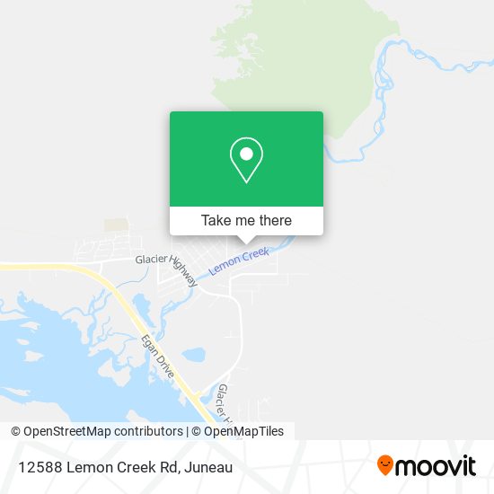 12588 Lemon Creek Rd map