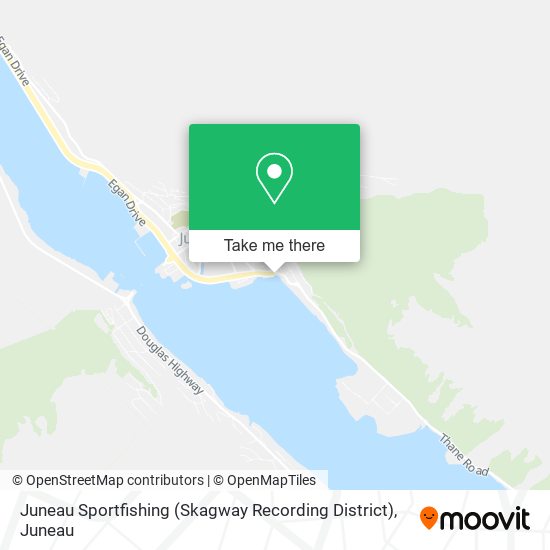 Juneau Sportfishing (Skagway Recording District) map