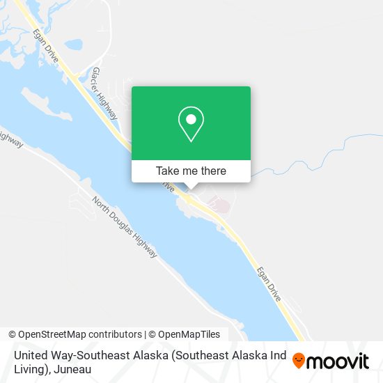 United Way-Southeast Alaska (Southeast Alaska Ind Living) map