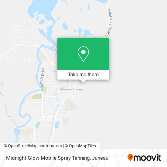 Midnight Glow Mobile Spray Tanning map