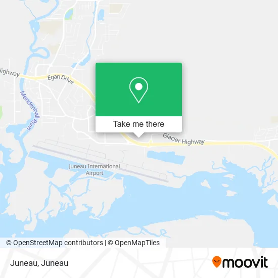Juneau map