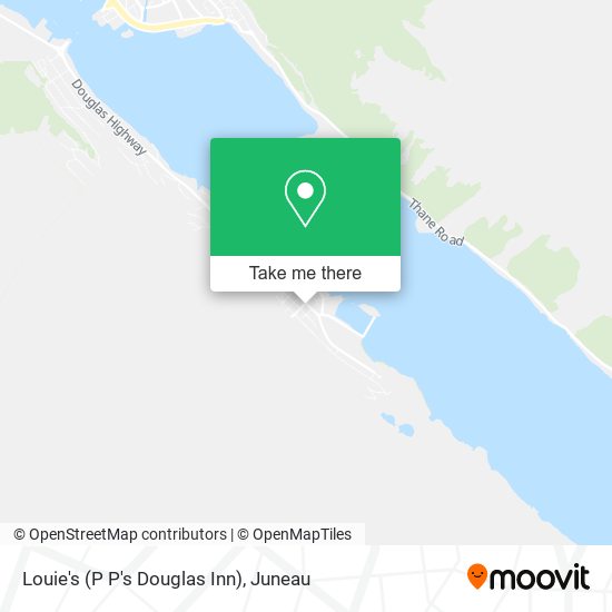 Louie's (P P's Douglas Inn) map