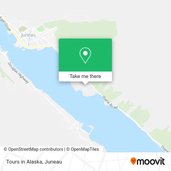 Tours in Alaska map
