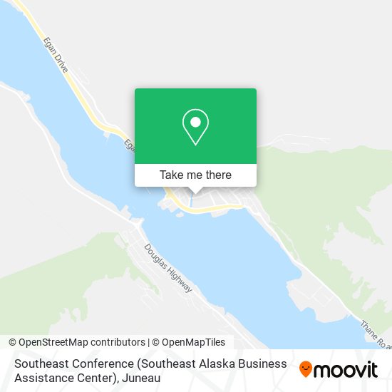 Southeast Conference (Southeast Alaska Business Assistance Center) map
