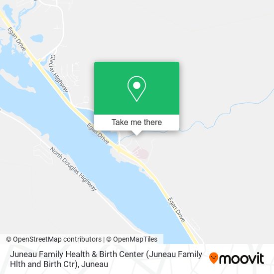 Juneau Family Health & Birth Center (Juneau Family Hlth and Birth Ctr) map
