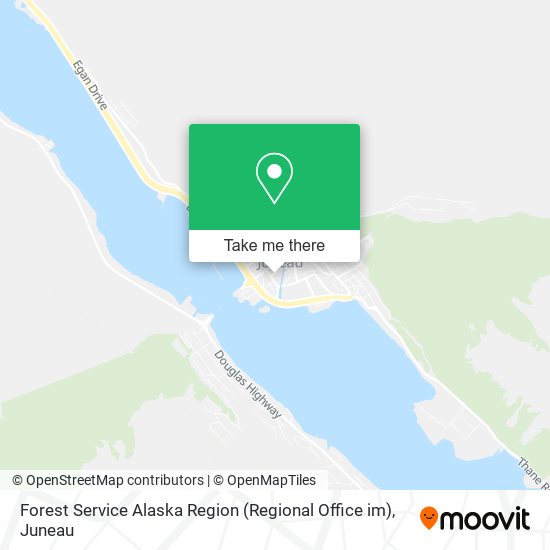 Forest Service Alaska Region (Regional Office im) map