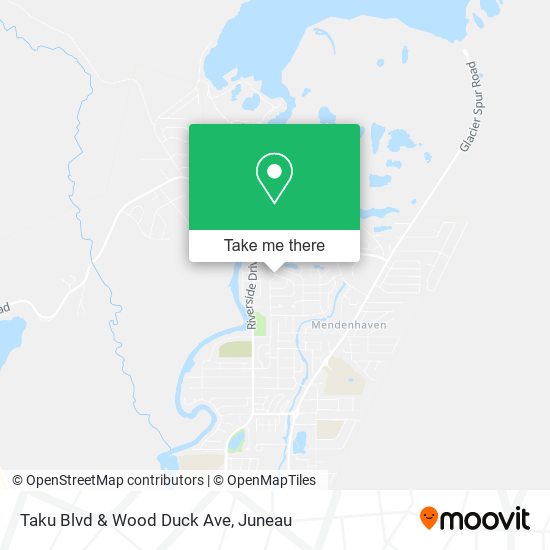 Taku Blvd & Wood Duck Ave map