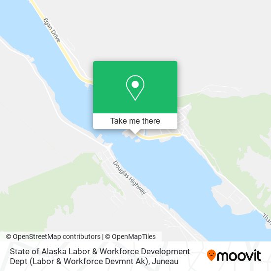 State of Alaska Labor & Workforce Development Dept (Labor & Workforce Devmnt Ak) map