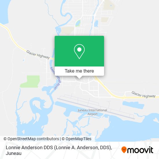 Lonnie Anderson DDS (Lonnie A. Anderson, DDS) map