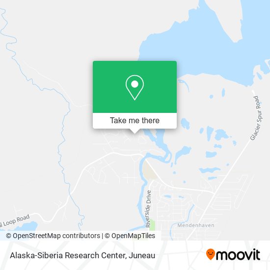 Alaska-Siberia Research Center map