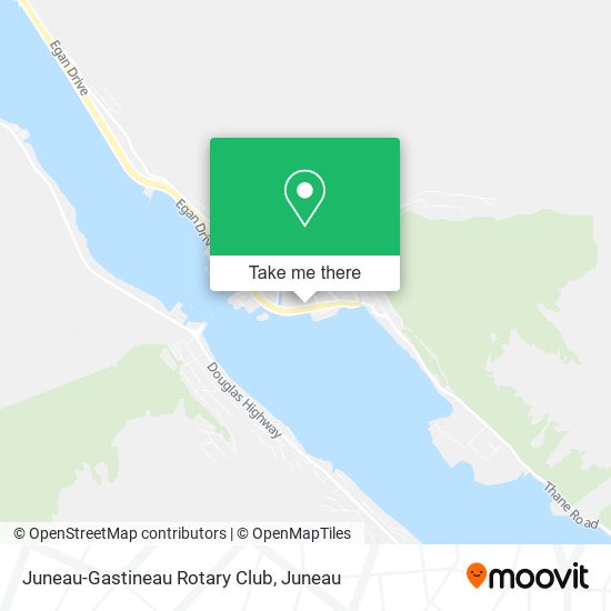 Juneau-Gastineau Rotary Club map