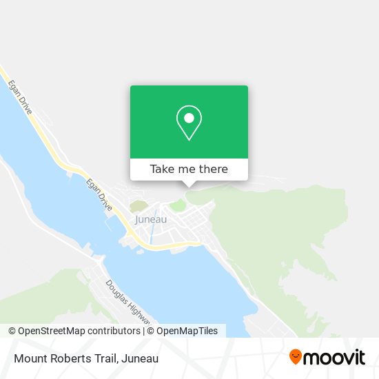 Mount Roberts Trail map