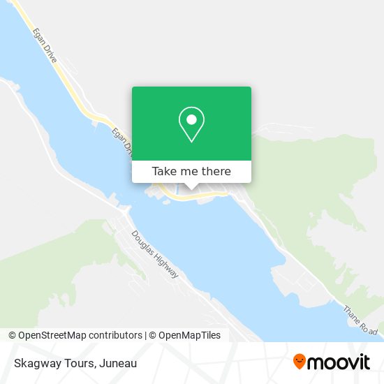 Skagway Tours map