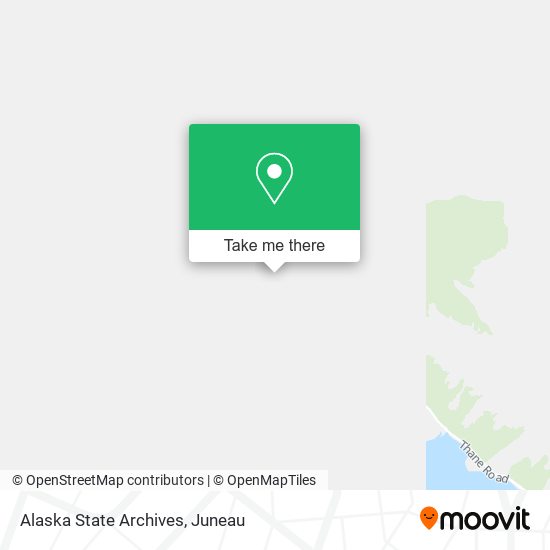 Alaska State Archives map