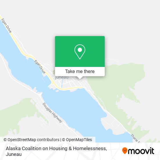 Alaska Coalition on Housing & Homelessness map