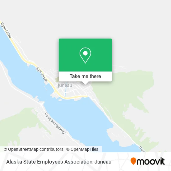 Alaska State Employees Association map