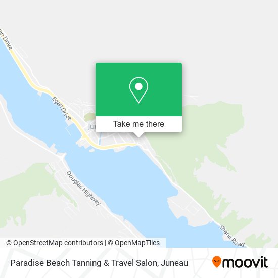 Mapa de Paradise Beach Tanning & Travel Salon