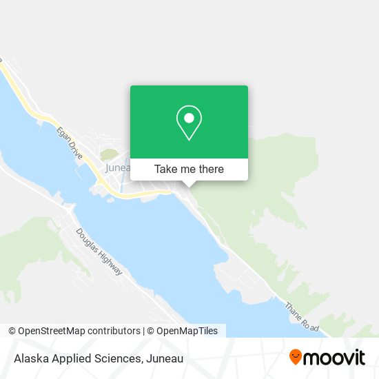 Alaska Applied Sciences map