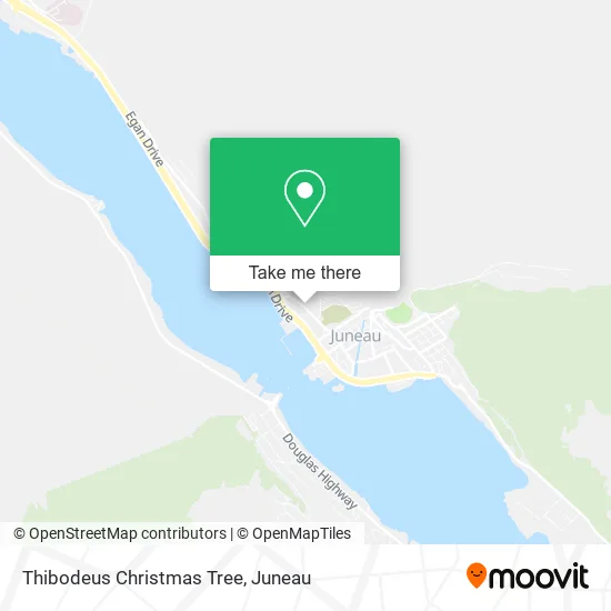 Thibodeus Christmas Tree map